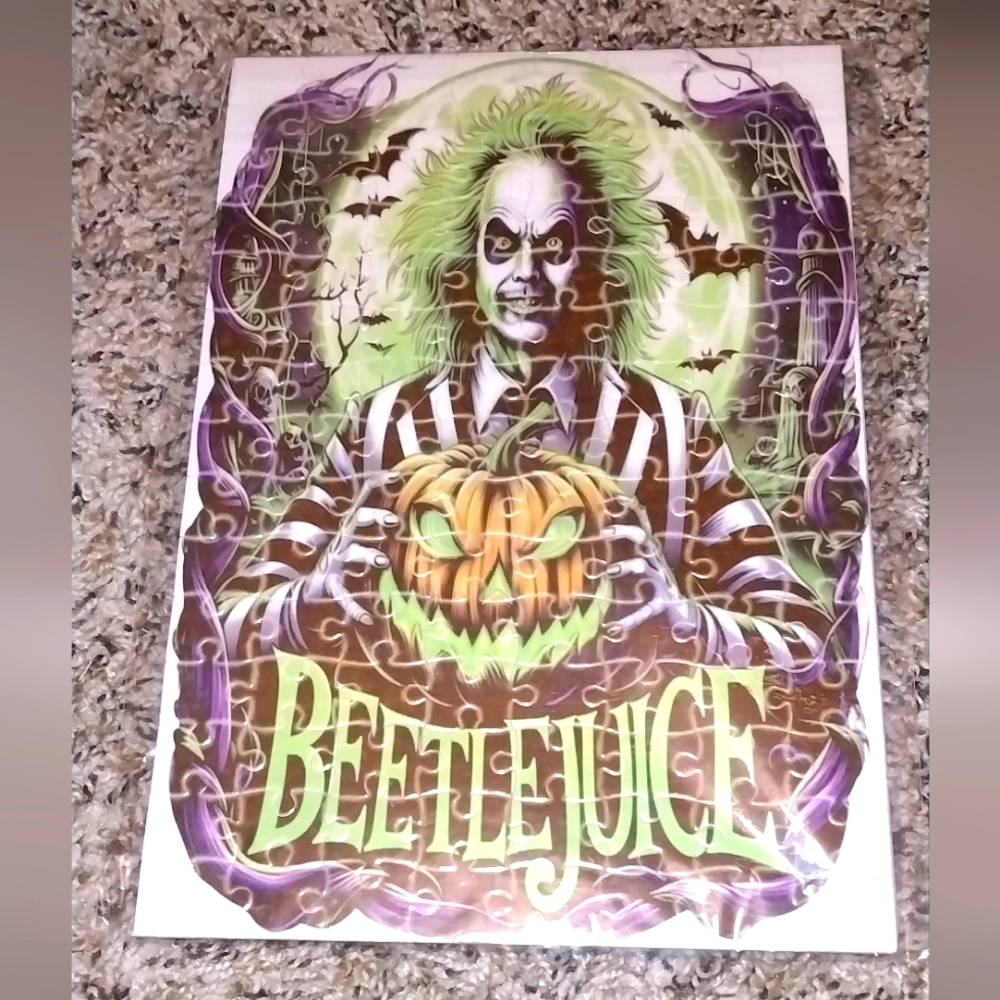 Beetlejuice puzzle (handmade)